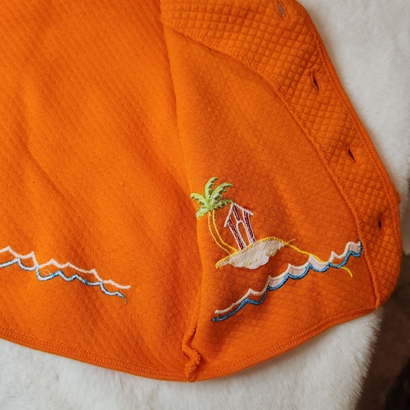 Hanna Andersson Embroidered Quilted Jacket Size 60 (3-6 month) Dolphins Sun - Picture 11 of 15
